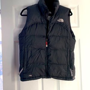 Black North Face Vest